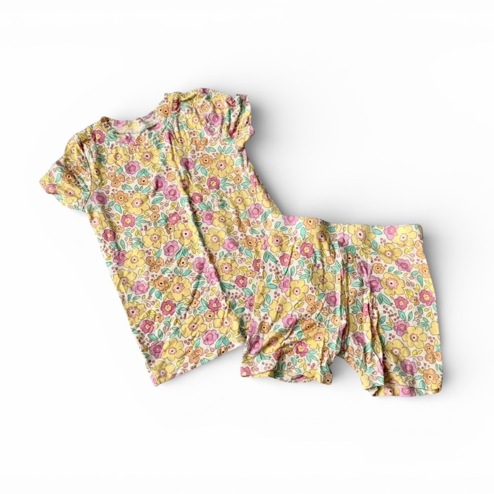 Floral bamboo 2 piece pajama set
